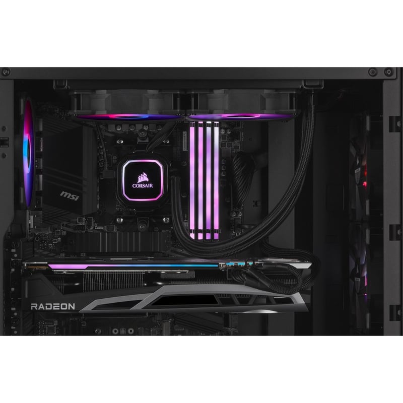 Corsair VENGEANCE i7200 Gaming Desktop Computer - Intel Core i7 11th Gen i7-10700K - 16 GB RAM DDR4 SDRAM - 1 TB M.2 PCI Express NVMe SSD - Thumbnail 5