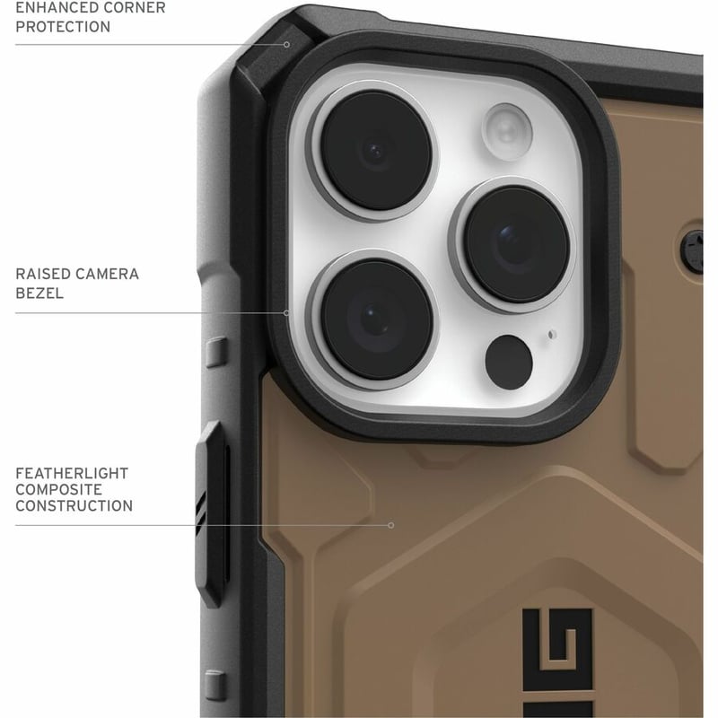 UAG CASE IPH16PROMAX PTHFNDRMGSF-DRKERTH - Thumbnail 5