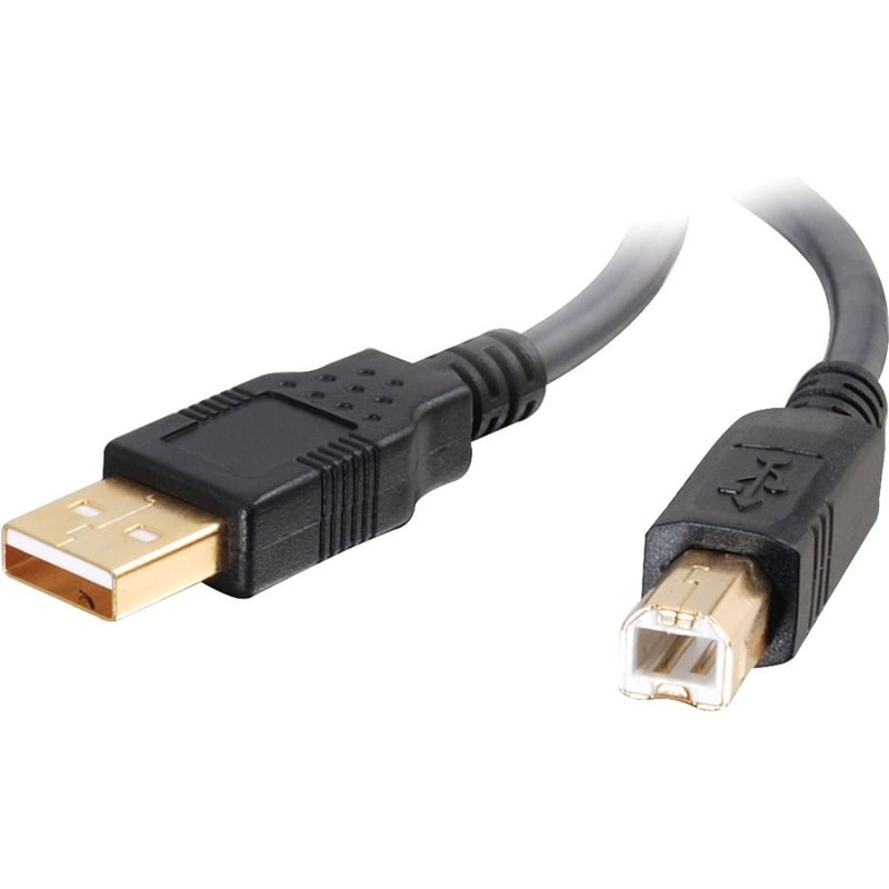 C2G 2m Ultima USB 2.0 A/B Cable (6.5ft) - Thumbnail 1