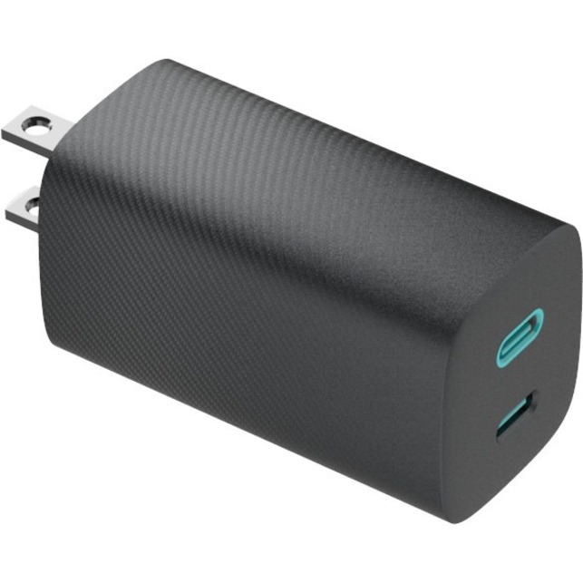 4XEM 45W GaN Wall Charger Dual USB-C - Black - Thumbnail 4