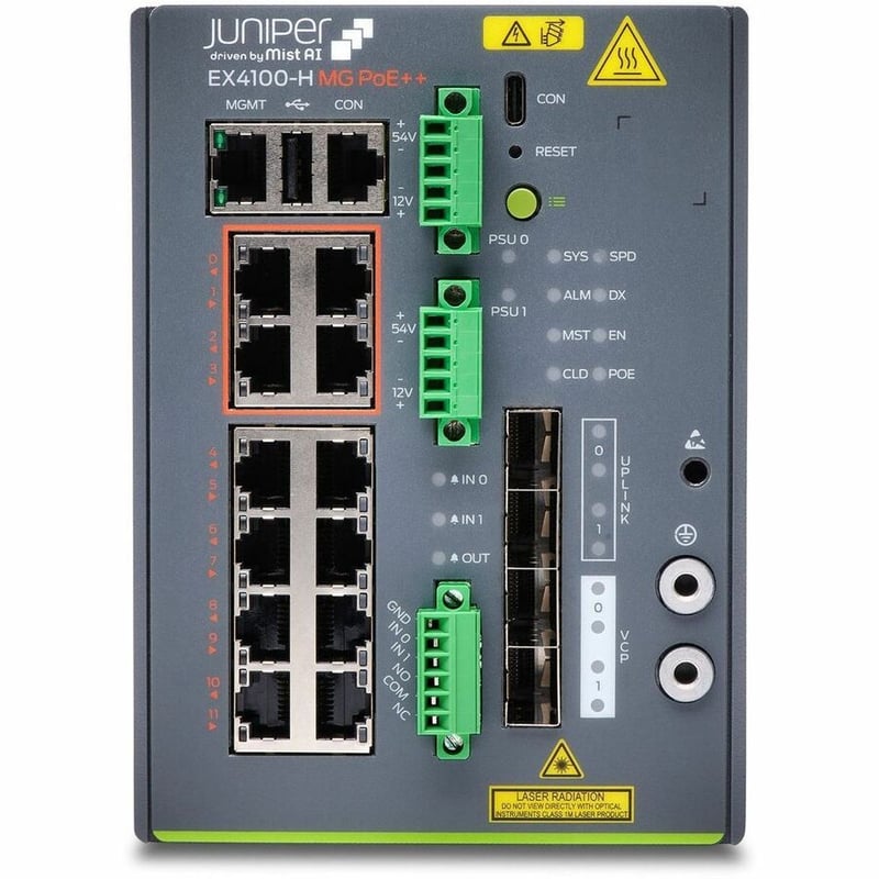 Juniper EX4100-H-24MP-DC Ethernet Switch - Thumbnail 2
