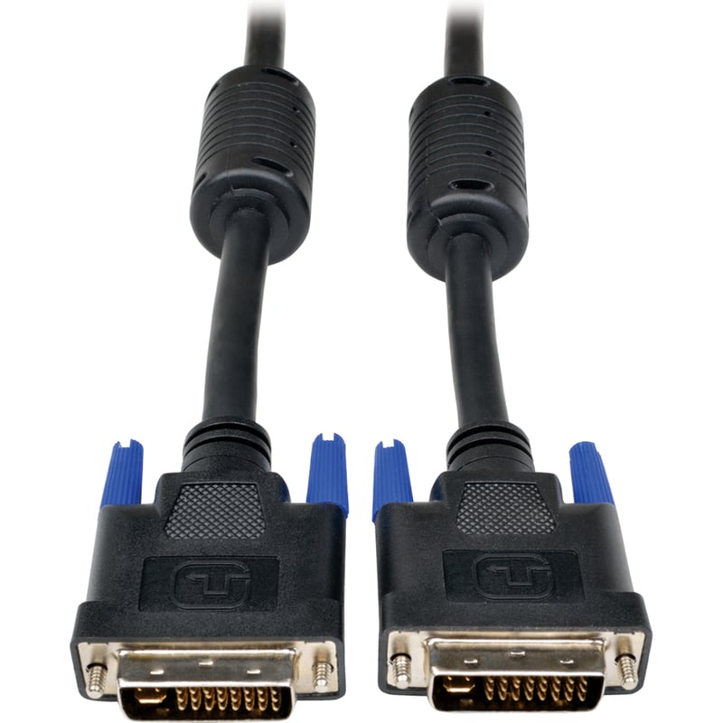 Eaton Tripp Lite Series DVI-I Dual Link Digital and Analog Monitor Cable (DVI-I M/M), 6 ft. (1.83 m) - Thumbnail 2