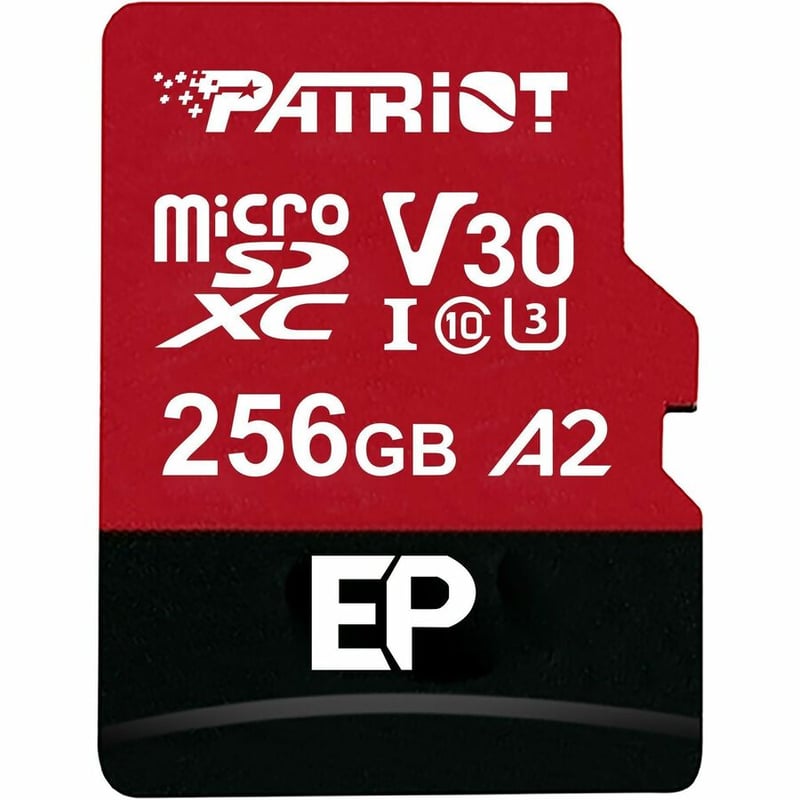 PATRIOT EP SERIES 256GB MICRO SDXC V30 A2 (W/O ADAPTOR) - Thumbnail 2