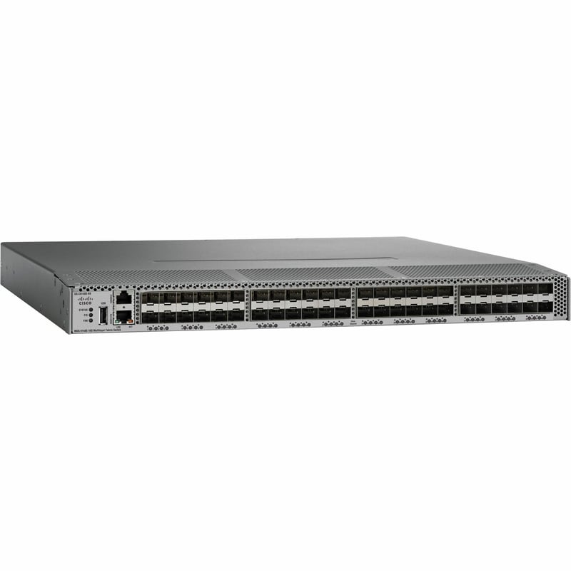 CISCO CERT REFURB MDS 9148S 16G FC SWITCH W/ 48 ACTIVE PORTS REMAN - Thumbnail 1