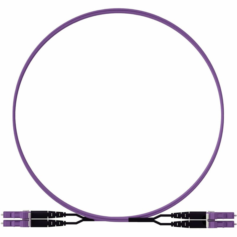 Panduit OS2 2f 1.6mm PC OFNP LC Key G / LC Dup Std Polarity Std IL VI Jacket 3m - Thumbnail 1