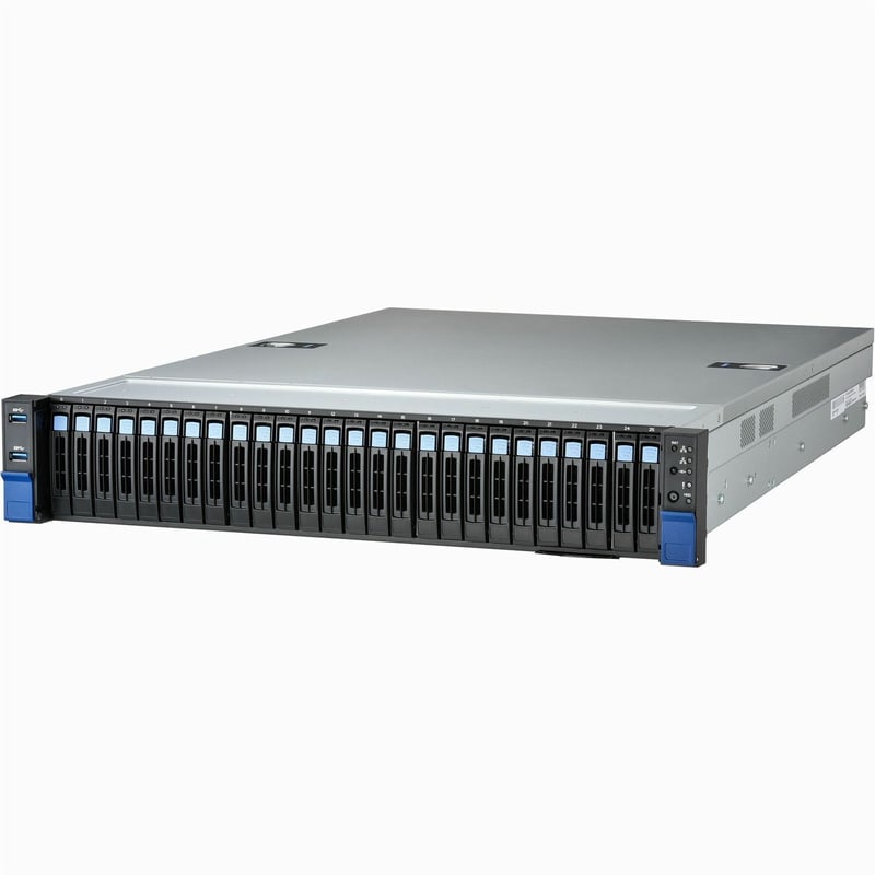 Mitac Transport SX TS70A-B8056 Barebone System - 2U Rack-mountable - Socket SP5 LGA-6096 - 1 x Processor Support - 1 - Thumbnail 1
