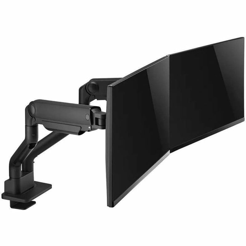 NEXT ONE DESK MOUNT 2 SCREENS TOPFIX CLAMP/GROMMET BLACK - Thumbnail 3