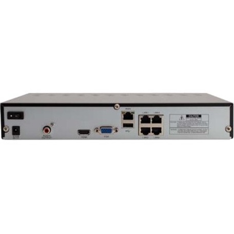 Speco 4 Channel NVR with 4 Channel Built-In PoE - 1 TB HDD - Thumbnail 2