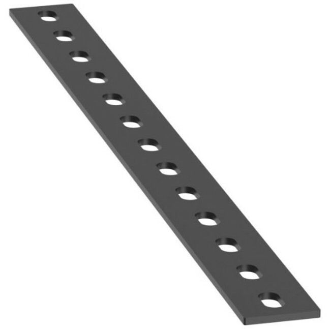 Panduit Wire Basket Flat Expansion Splice Bar, Black - Thumbnail 4