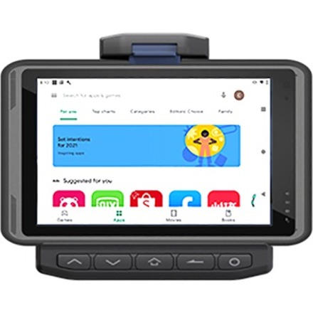 Advantech AIM-75 Rugged Tablet - 8" WUXGA - Qualcomm Snapdragon 660 - 4 GB - 64 GB Storage - Android 10 - 4G - Dark Gray - Thumbnail 3