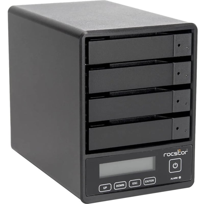 Rocstor Rocpro U35 USB Type-C Desktop RAID Storage - Thumbnail 2