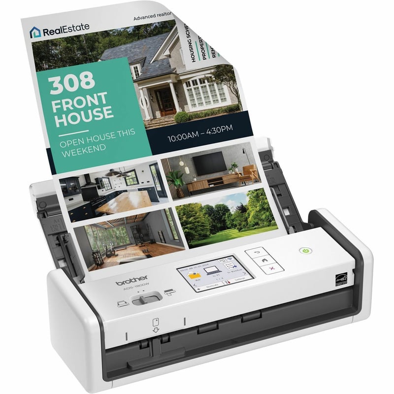 BROTHER ADS-1800W SCANNER BROTHER ADS-1800W WIRELESS SCANNER - Thumbnail 1