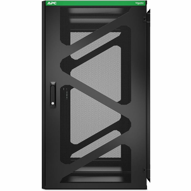 APC NetShelter 24U Wallmount Rack Enclosure Cabinet Side Mount UPS Depth - Thumbnail 2