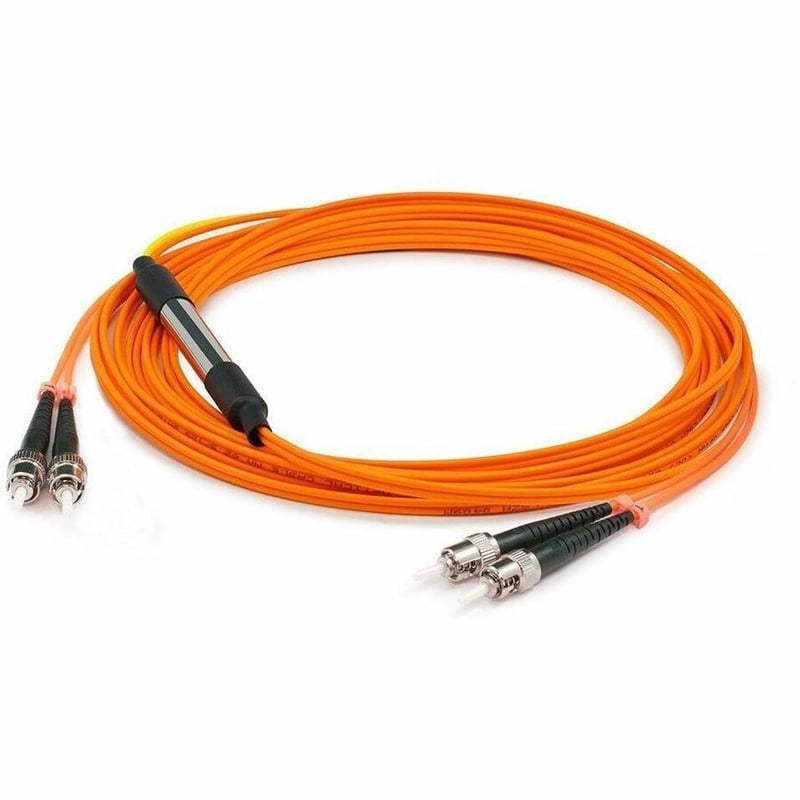 AddOn 5m ST (Male) Orange OM1 to ST (Male) Yellow OS2 Duplex OFNR Mode Conditioning Cable