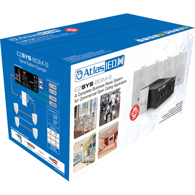 AtlasIED Speaker/Amplifier Kit - Thumbnail 3
