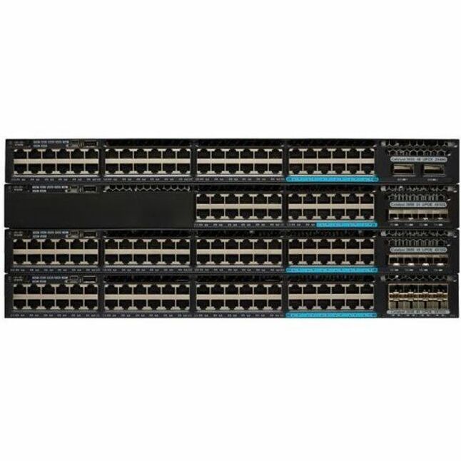 CAT 3650 48PORT DATA 2X10G UPLINK IP SERVICES REMANUFACTURED - Thumbnail 2