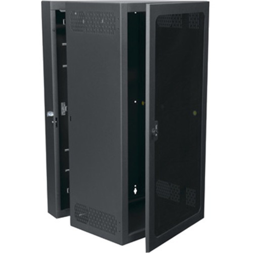 Middle Atlantic Cablesafe CWR-26-36PD4 Rack Cabinet With Plexiglass Front Door and 8 D-Rings