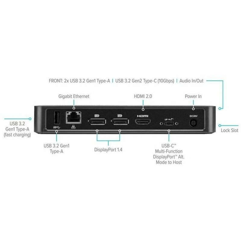 Targus DOCK430USZ Docking Station - Thumbnail 3