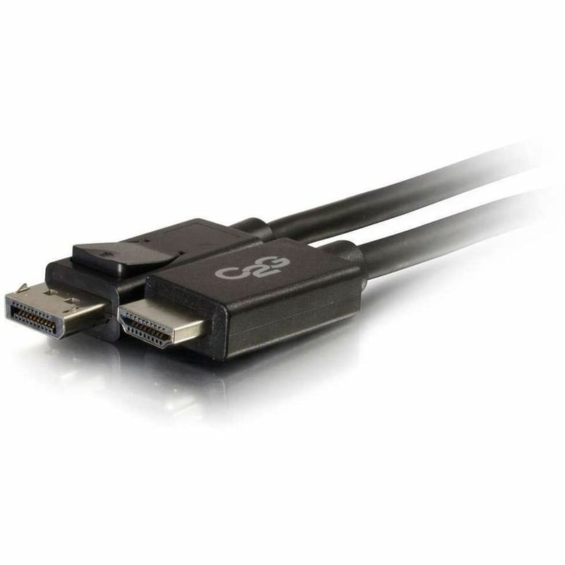 C2G 15ft DisplayPort to HDMI Adapter Cable - M/M - Thumbnail 1