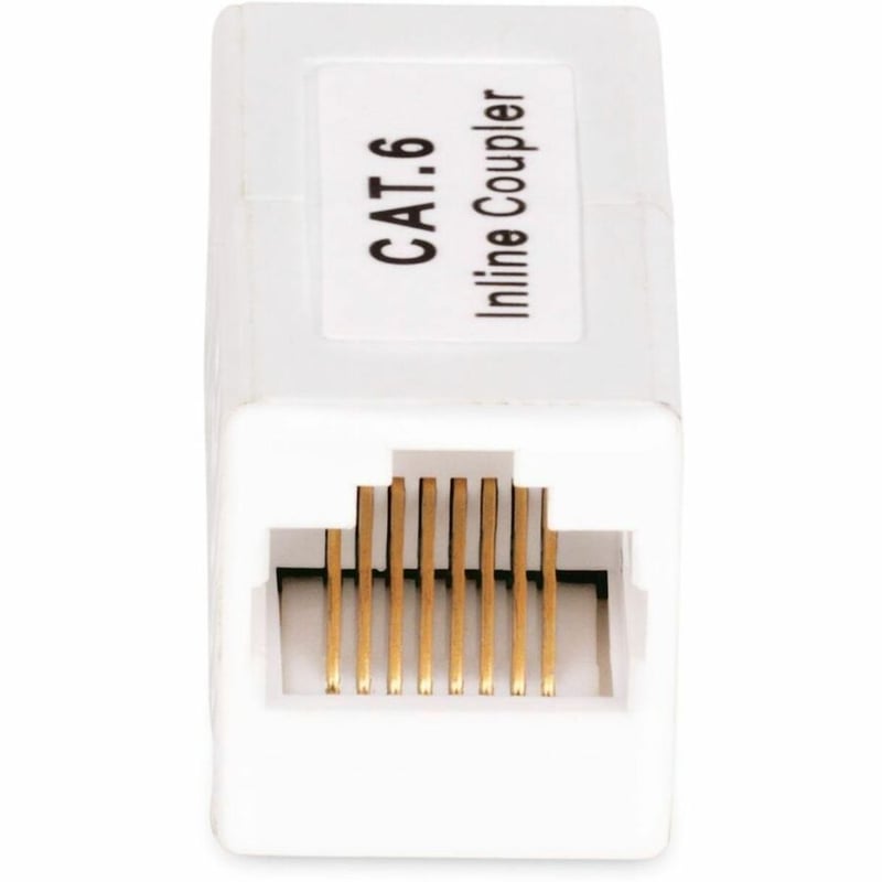 StarTech.com RJ45 Coupler, Inline Cat6 Coupler, Female to Female (F/F) T568 Connector, Unshielded Ethernet Cable Extension - Thumbnail 3