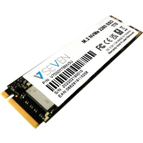 V7 V7SSD1TBNV3U 1 TB Solid State Drive - M.2 Internal - PCI Express NVMe (PCI Express 3.0 x4) - TAA Compliant - Thumbnail 4