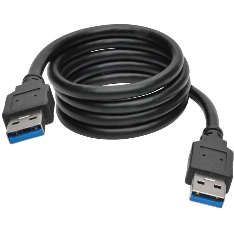 Eaton Tripp Lite Series USB 3.0 SuperSpeed A/A Cable (M/M), Black, 3 ft. (0.91 m) - Thumbnail 3