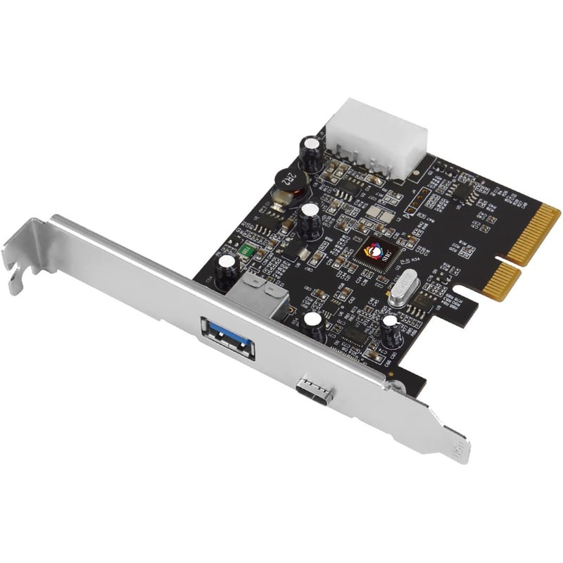 SIIG USB 3.1 2-Port PCIe Host Adapter - Type-A/C - Thumbnail 1