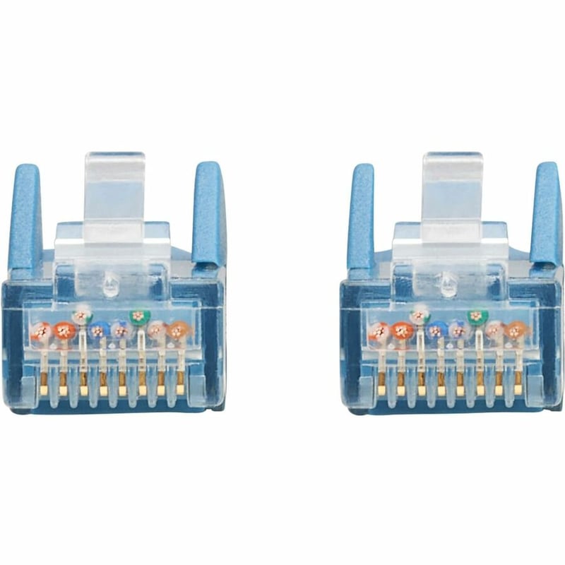 Eaton Tripp Lite Series Cat6 Gigabit Snagless Molded UTP Ethernet Cable (RJ45 M/M), PoE, LSZH, Blue, 7 m (23 ft.) - Thumbnail 3