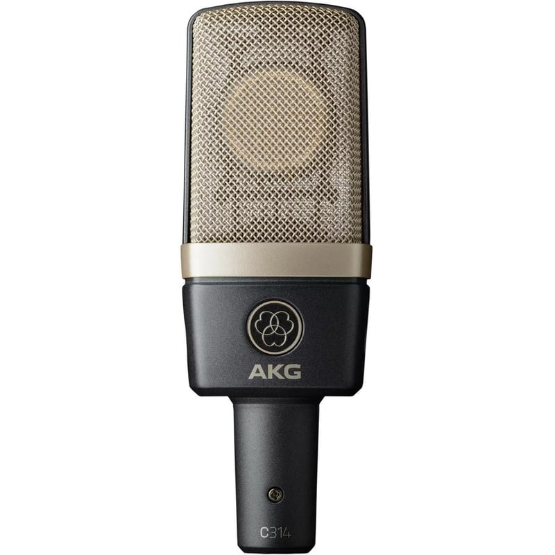 AKG C314 Rugged Wired Condenser Microphone - Black - Thumbnail 2