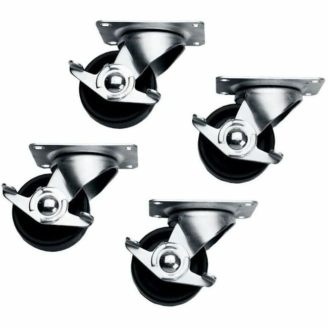 Middle Atlantic Slim 5 Series Caster Kit - Locking Casters