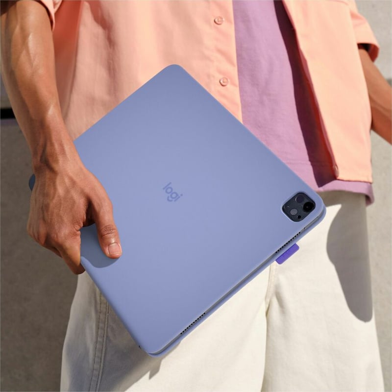 LOGITECH FLIP FOLIO F/ IPAD AIR AND IPAD PRO 13 INCH (LILAC) - Thumbnail 3