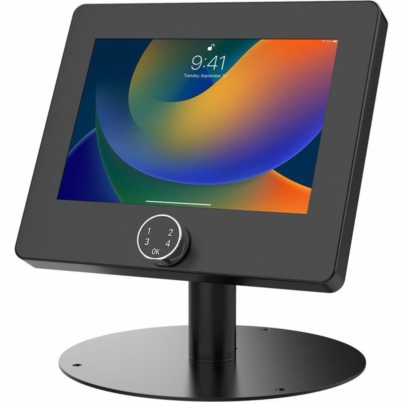 CTA Digital Hyperflex Security Kiosk Stand w/ Digital Password Combination Security Enclosure - Thumbnail 1