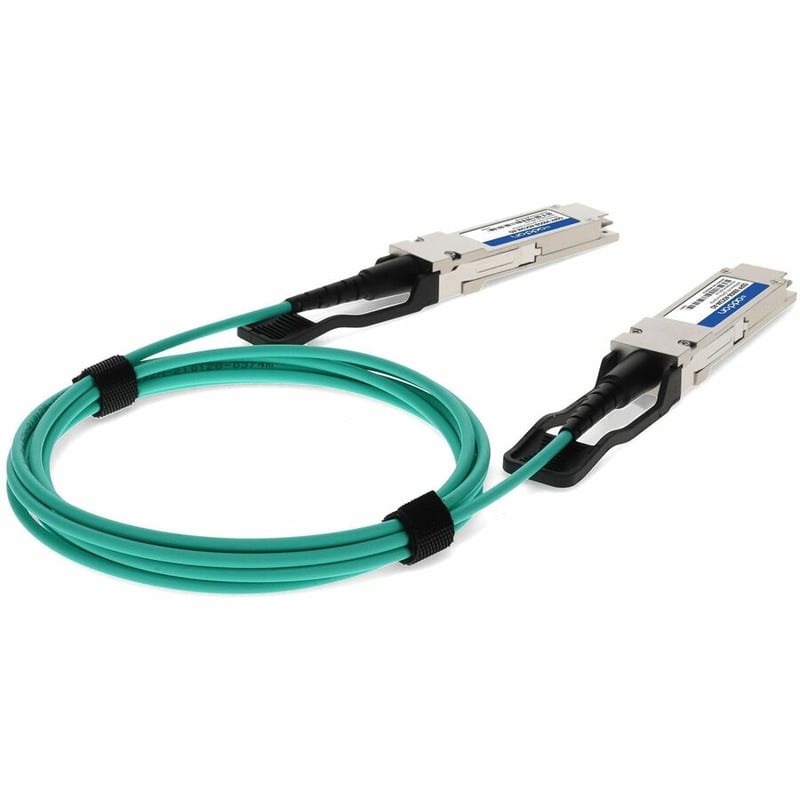 AddOn MSA and TAA Compliant 200GBase-AOC QSFP56 to QSFP56 Active Optical Cable (850nm, MMF, 5m) - Thumbnail 5