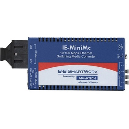 B+B SmartWorx 10/100Mbps Miniature Media Converter with LFPT - Thumbnail 5