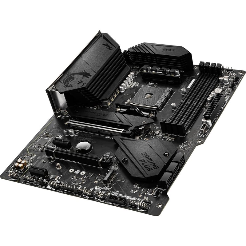 MSI MPG B550 GAMING PLUS Desktop Motherboard - AMD B550 Chipset - Socket AM4 - ATX