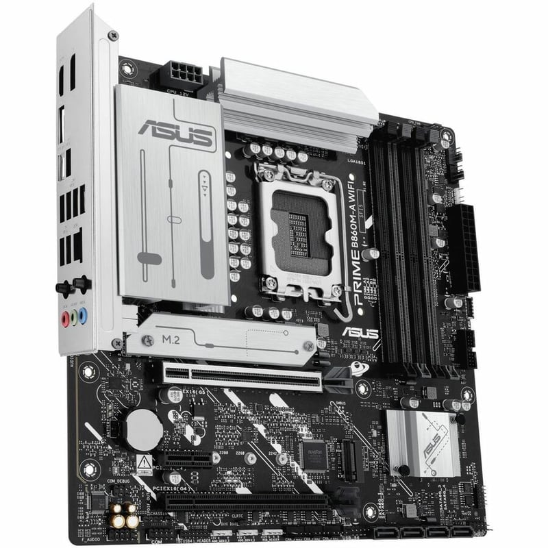 Asus Prime B860M-A WIFI-CSM Desktop Motherboard - Intel B860 Chipset - Socket LGA-1851 - Micro ATX - Thumbnail 3