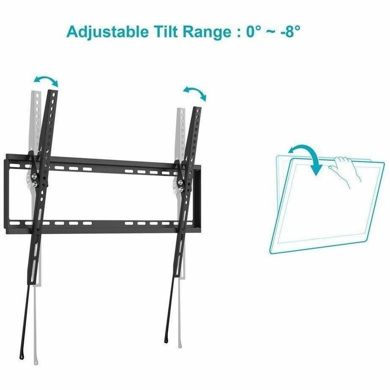 MONOPRICE EZ SERIES LOW PROFILE TILT TV WALL MOUNT BRACKET FOR FLAT SCREEN TVS 3 - Thumbnail 2