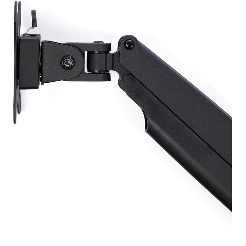 StarTech.com Desk Mount Monitor Arm, Heavy Duty Ergonomic VESA Monitor Arm Single 34" (19.8lb/9kg) Display, Articulating, C-Clamp/Grommet - Thumbnail 2