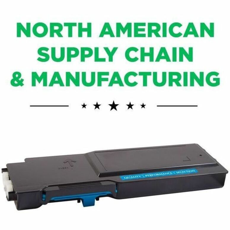 Clover Imaging Remanufactured High Yield Cyan Toner Cartridge for Dell C3760 - Thumbnail 2