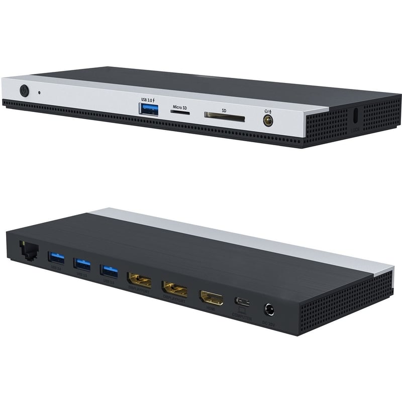 4XEM's USB-C Triple Display Docking Station with Power Delivery (2 DP + 1HDMI) - Thumbnail 1
