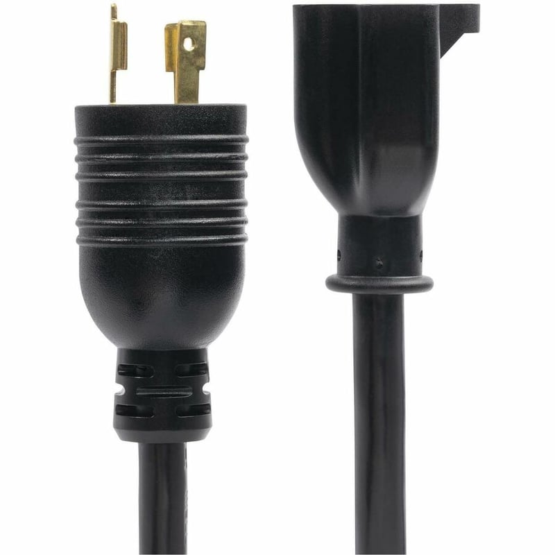 StarTech.com 6in (15cm) Heavy Duty Power Cord, NEMA L5-20P to NEMA 5-20R Plug Converter Cable, 20A 125V, 12AWG, UL Listed Components - Thumbnail 2