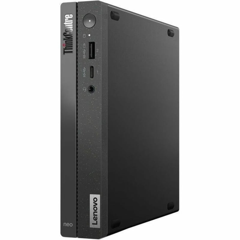 Lenovo ThinkCentre neo 50q Gen 4 12LN000BUS Desktop Computer - Intel Core i5 13th Gen i5-13420H Octa-core (8 Core) - 16 GB RAM DDR4 SDRAM - 256 GB M.2 PCI Express NVMe 4.0 x4 SSD - Tiny - Black - Thumbnail 3