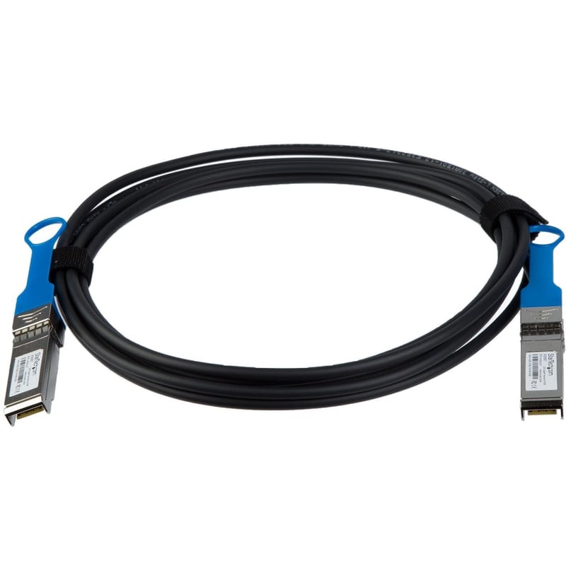StarTech.com 3m 10G SFP+ to SFP+ Direct Attach Cable for HPE J9283B - 10GbE SFP+ Copper DAC 10 Gbps Low Power Passive Twinax - Thumbnail 2
