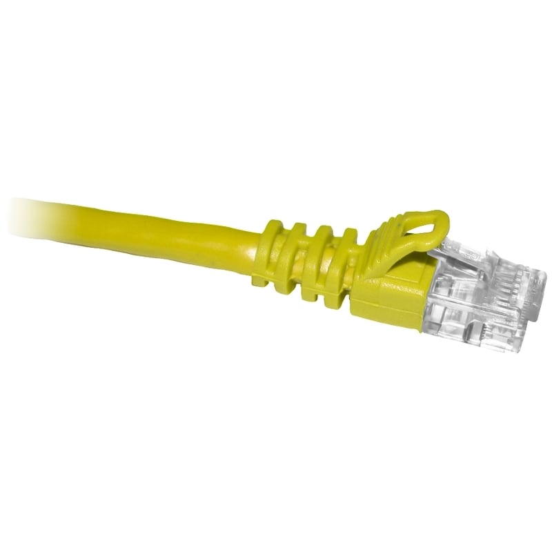 RJ-45 STRAIGHT-THROUGH CABLE YELLOW 15FT