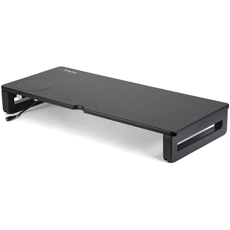 StarTech.com Monitor Riser Stand with Wireless Charging Pad, 15W Qi Charger for Phone, Height Adjustable Computer Monitor Riser for Desk - Thumbnail 5