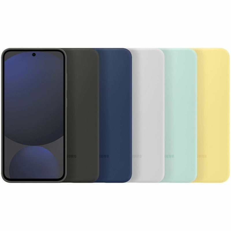 Samsung Galaxy S24 FE Silicone Case, Blue - Thumbnail 3