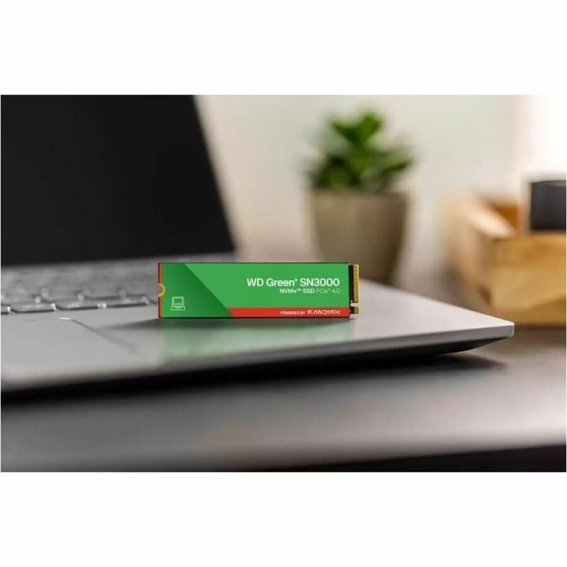 SanDisk Green SN3000 2 TB Solid State Drive - M.2 Internal - PCI Express NVMe (PCI Express NVMe 4.0) - Thumbnail 2