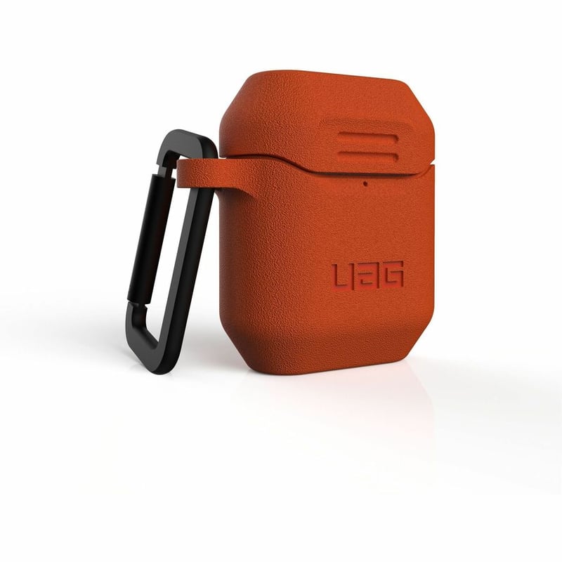 Urban Armor Gear Standard Issue Carrying Case Apple AirPods, AirPods (Gen 2) - Orange - Thumbnail 4