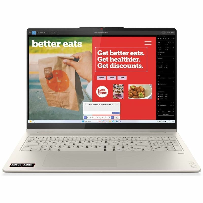 LENOVO YOGA 7 2-IN-1 RYZEN AI 7 350 1TB SSD 16GB 16 TOUCHSCREEN - Thumbnail 1