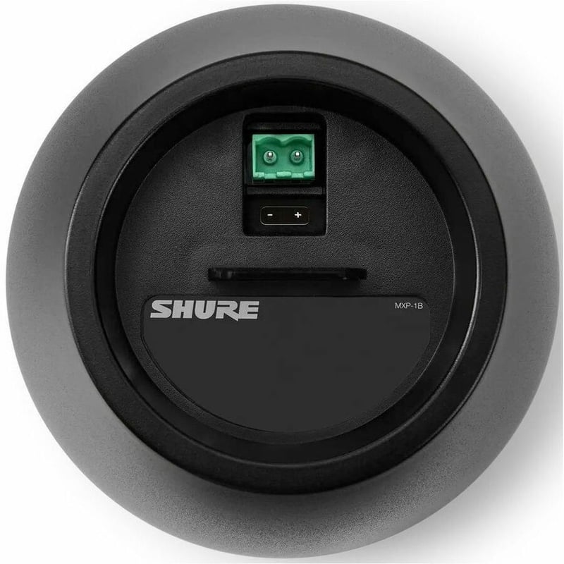 Shure Microflex MXP-1 Pendant Mount Speaker - Black - Thumbnail 2